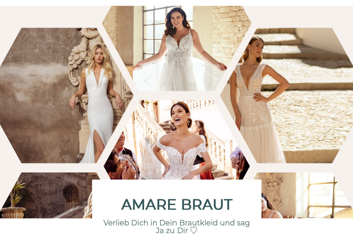 Brautkleider des Brautstudios Amare in Allmansweier bei Lahr